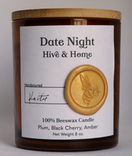 Load image into Gallery viewer, Date Night Beeswax Candle