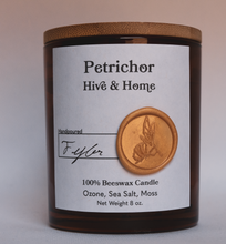 Load image into Gallery viewer, Petrichor Beeswax Candle