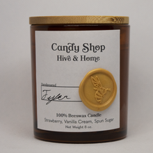 Load image into Gallery viewer, Candy Shop Beeswax Candle