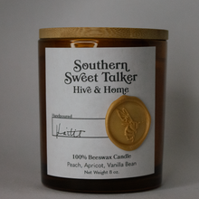 Load image into Gallery viewer, Southern Sweet Talker Beeswax Candle