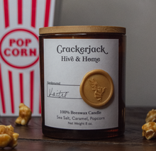 Load image into Gallery viewer, Crackerjack Beeswax Candle