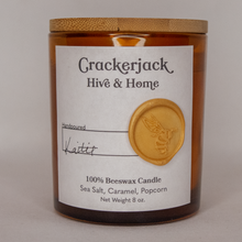 Load image into Gallery viewer, Crackerjack Beeswax Candle