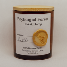 Load image into Gallery viewer, Enchanted Forest Beeswax Candle