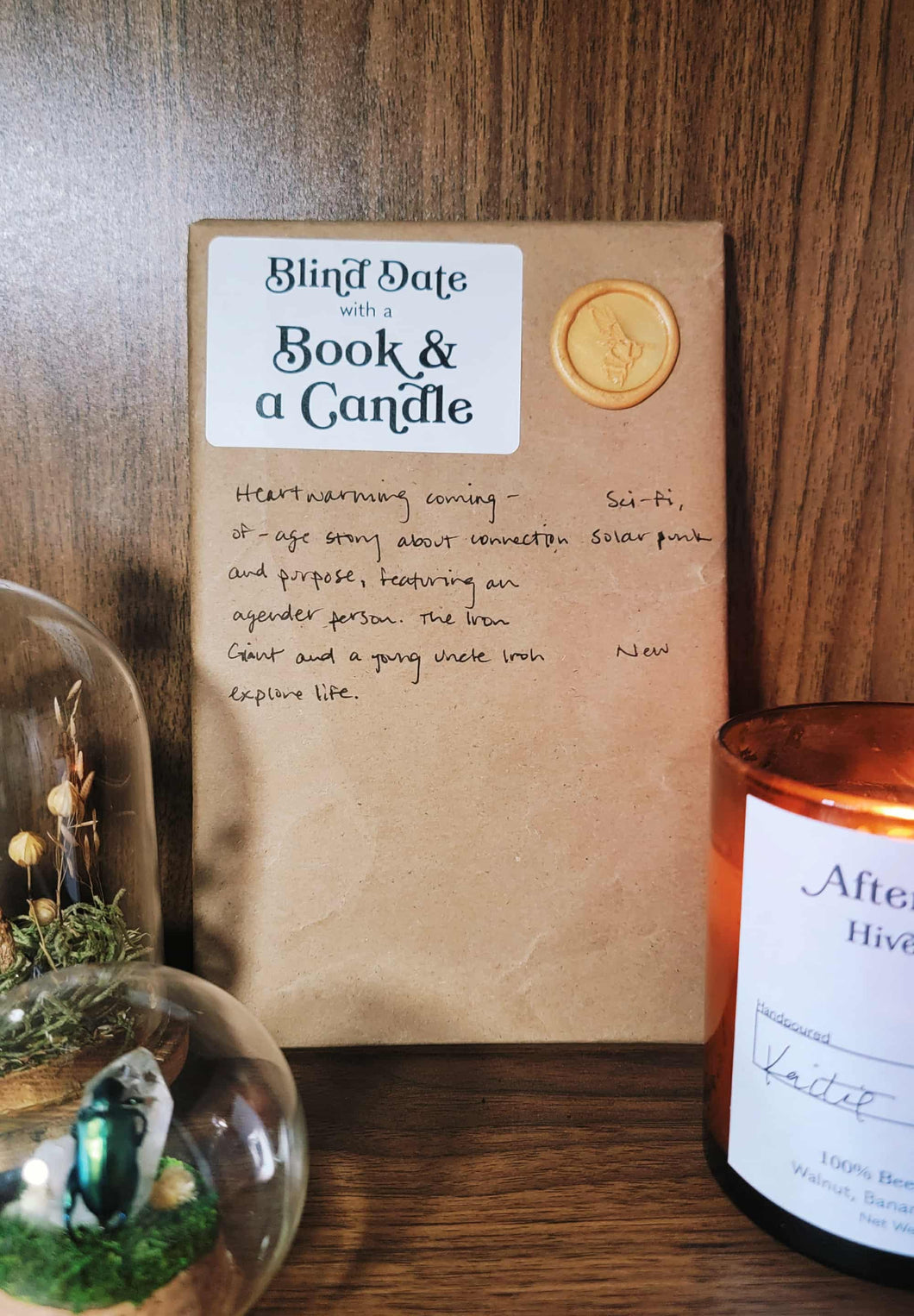 Blind Date with a Book and a Candle: Sci-fi