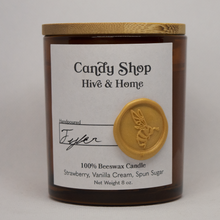 Load image into Gallery viewer, Candy Shop Beeswax Candle
