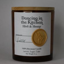 Load image into Gallery viewer, Dancing in the Kitchen Beeswax Candle
