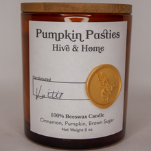 Load image into Gallery viewer, Pumpkin Pasties Beeswax Candle
