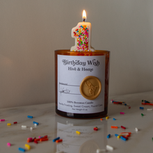 Load image into Gallery viewer, Birthday Wish Beeswax Candle
